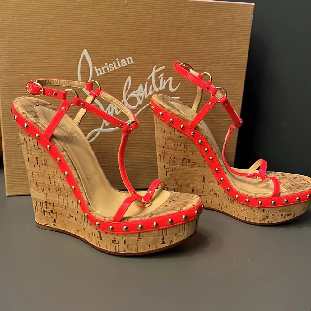 Christian Louboutin wedges - Picture 2 of 8